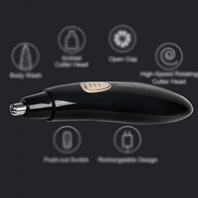 NOGRAX Tondeuse à poils de nez, convient aux tondeuses à poils de nez électriques for femmes et hommes étanches Tondeuse