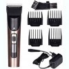 WYKDL Tongeurs de Coupe de Cheveux Professionnels for Hommes, kit de Coiffure de Coupe de Cheveux électrique, Rechargeable av