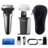 Panasonic - Personalcare ES-LV9Q-S803 | Rasoir 5 Lames dont 2 de finition externes Wet & Dry 5 accessoires 50 min dautonomie