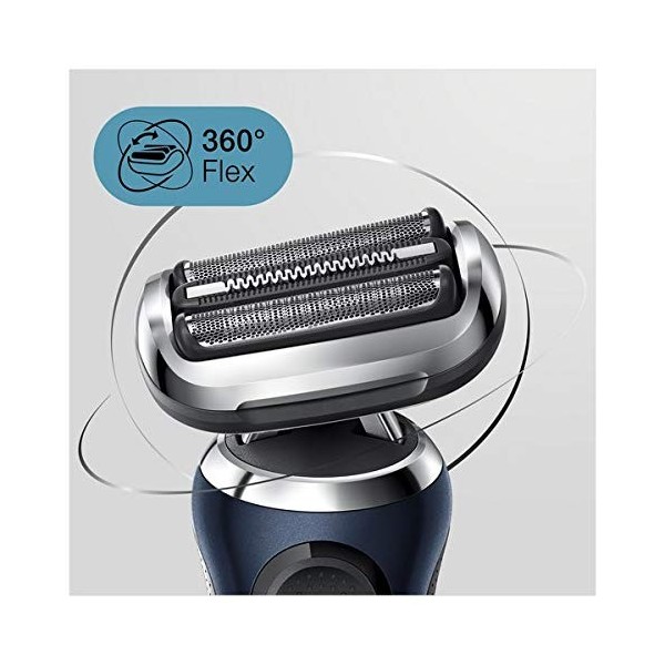 Braun Series 7 70-B1200s Rasoir Électrique - Tondeuse De Précision Avec Braun Base De Recharge Pour Rasoir Électrique Series 