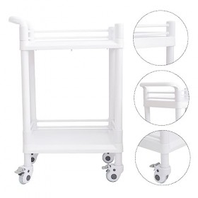 FRCOLOR 1 Pc Chariot De Salon De Beauté Dessertes Chariot Pour Magasin Chariot De Magasin De Beauté Chariot Instrumental Comp