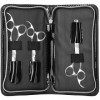 Olivia Garden Ciseaux Silkcut - Set de 3: Ciseaux 5,00" + Ciseaux 5,75" + Ciseaux à Effiler 6,00" Gaucher