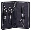 Olivia Garden Ciseaux Silkcut - Set de 3: Ciseaux 5,00" + Ciseaux 5,75" + Ciseaux à Effiler 6,00" Gaucher