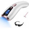 ADITAM Système dépilation IPL, Appareil dépilation Laser Permanent 999 999 flashs Épilateur Professionnel pour Femmes et Ho