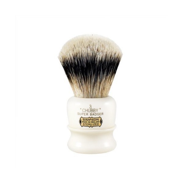 Chubby CH3 Super Badger Shaving Brush brush by Simpson by Simpson