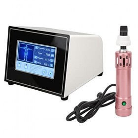 Shock Impulse Machine, Rose Gold Bonesetting 11 TêTes de Massage Shock Wave Machine 100‑240V