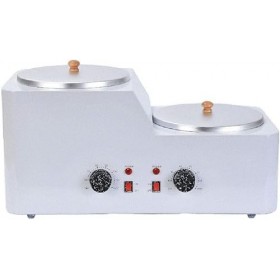 KEDUODUO Chauffe-Cire Double Pot en Aluminium Chauffe-Cire épilation Cire température constante beauté épilation Machine épil