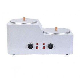 KEDUODUO Chauffe-Cire Double Pot en Aluminium Chauffe-Cire épilation Cire température constante beauté épilation Machine épil