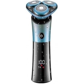 LEONYS Rasoirs électriques for Hommes Chauves, Rasoir électrique Professionnel, Machine de Rasage, barbier, étanche, Affichag