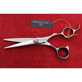 Ciseaux Coiffeur Fuji More-z MF 55&nbsp;14&nbsp;cm Poignée ergonomique Vis argentée