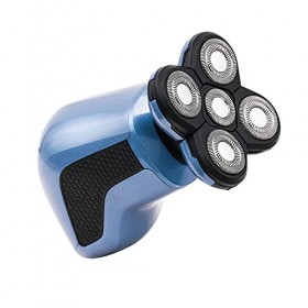 XIXIDIAN Rasoir électrique pour Hommes Rasoir électrique 5-en-1, Rasoir Rotatif Kit de toilettage avec Tondeuse Nez Le Nez Le