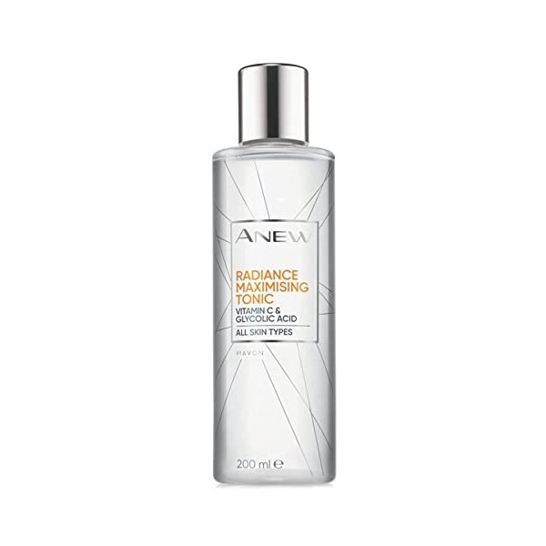 Avon Anew Radiance Tonique à la vitamine C et à lacide glycolique 200 ml