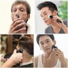 NCRD Shavers électriques pour Hommes Bald Head Shaaver LED Homme Rasoirs électriques Rasoirs de Rasage électrique Rechargeabl