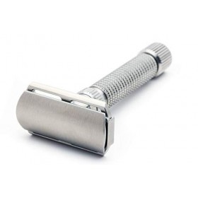 Rex Supply Company, Rex Ambassador Rasoir de sécurité double lame réglable 100 % acier inoxydable Fabriqué à la main aux État