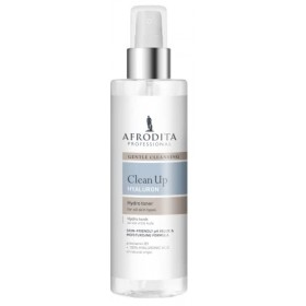 Afrodita Professional CLEAN UP Hyaluron Tonic | 190 ml | À base d’acide hyaluronique 100% naturel 20-50 kDa | Restaure l’éq