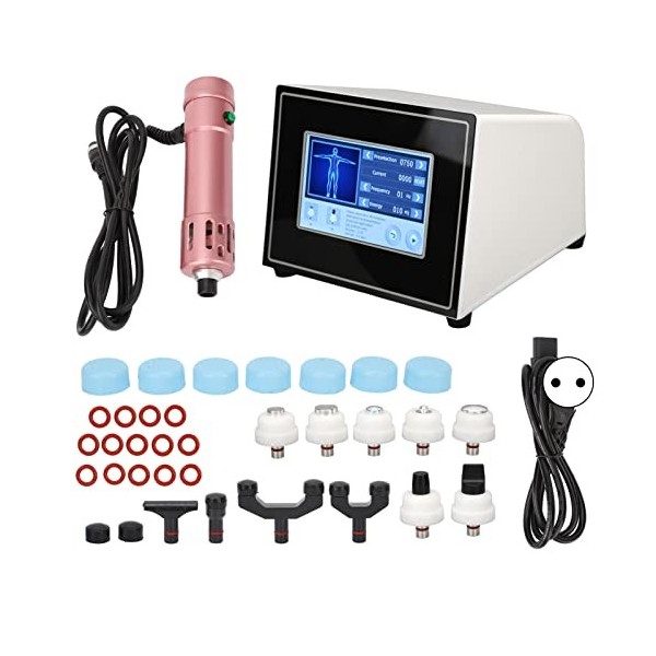 Shock Machine, Rose Gold Bonesetting 11 TêTes de Massage Shock Wave Machine 100‑240V