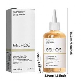 [3 Pièces] Toner À Lacide Glycolique The Ordinary | Toner À Lacide Glycolique 7 Pour Les Soins De La Peau Du Visage | Toner