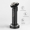 Rasoir électrique pour homme, rasoir électrique pour homme, lavable, tondeuse à barbe, coupe 3 lames rechargeable, puissante,