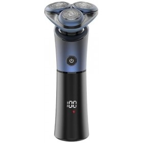 LEONYS Rasoirs électriques for Hommes Chauves, Rasoir électrique for Hommes Lame Flottante 3D Lavable Type-C Rasoir Rechargea