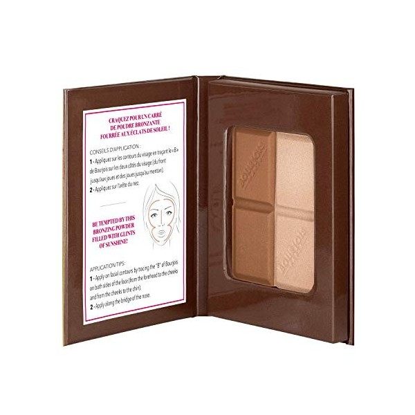 Bourjois Delice De Poudre Bronzer 55 Poudre Bronzante et Surligneur, 16 g