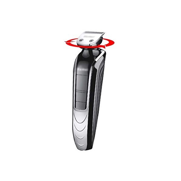 SDFGH Cinq-en-un multifonction Tondeuse Rasoir électrique Nez Cheveux noirs Barber Clipper Blades Temple Couteau rasoir élect