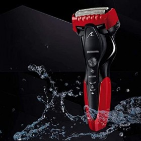 GATASE Rasoir électrique for Hommes Rasoir en Papier daluminium avec Coupe de Barbe de précision, toiletteur corporel, Recha