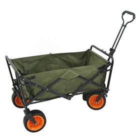YYQTGG Chariot de Camping Pliable, Chariot de Camping épais de Conception Pliante portative Forte Charge portante Grande capa