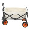 YYQTGG Chariot de Camping Pliable, Chariot de Camping épais de Conception Pliante portative Forte Charge portante Grande capa