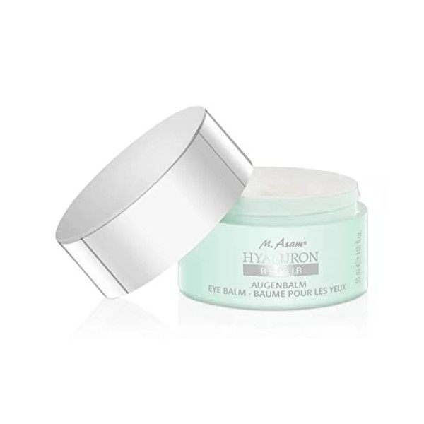 M. Asam HYALURON REPAIR Baume contour des yeux 30 ml – Une formule hydratante et apaisante à lacide hyaluronique, gomme le