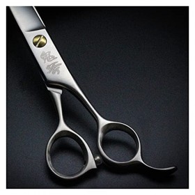 Ciseaux de coupe de cheveux Ciseaux de coiffure de 7,5 pouces, ciseaux de beauté, ciseaux de barbier, coupe plate, coupe fine...