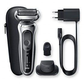 Braun Série 7 70-S1200s Rasoir Électrique Homme Lame avec Tondeuse de Précision, Utilisation à sec et Huilé, Rechargeable, Sa