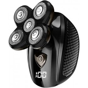 BREWIX Rasoir électrique Kit de toilettage Multifonctionnel Rasoir électrique Wet Dry for Hommes Rasoir électrique Rechargeab