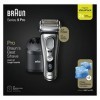 BRAUN Series 9 Pro 9467cc VS Wet & Dry Shaver with 5-in-1 SmartCare Center and Leather Travel case + 2 Additional cartreiges