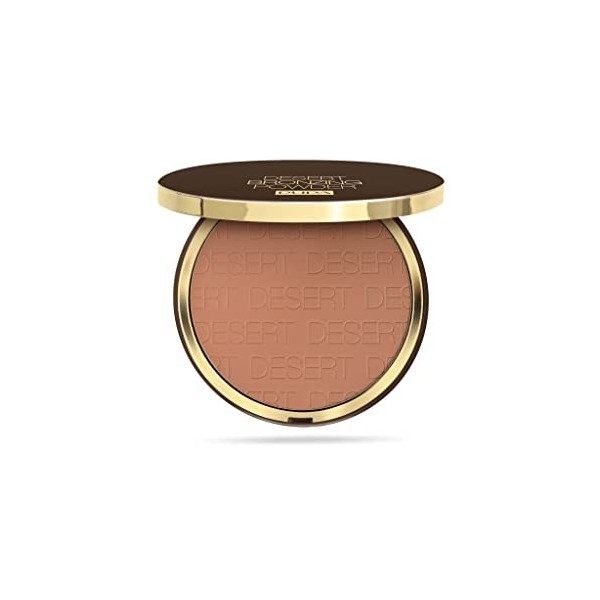 PUPA Milano Poudre Bronzante du Désert 002 Honey Gold pour Femme 1,05 oz 31.05 ml