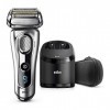 Braun Series 9 9292 Clean & Charge Rasoir électrique pour homme, rasoir Barba, station de nettoyage et de chargement Clean & 