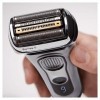 Braun Series 9 9292 Clean & Charge Rasoir électrique pour homme, rasoir Barba, station de nettoyage et de chargement Clean & 