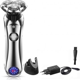 LEONYS Rasoirs électriques for Hommes, Rasoir électrique Pro Rechargeable à Sec et Humide, Rasoir électrique for Barbe for Ho