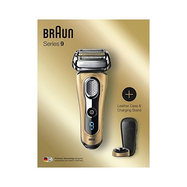 Braun - 610510 - Séries 9 9299s Rasoir Électrique À Grille Pour Homme - Edition or