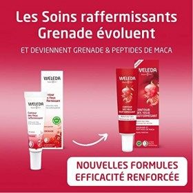 WELEDA - Contour des Yeux Raffermissant à la Grenade - Action Anti-Âge et Antioxydante - Tube 10 ml