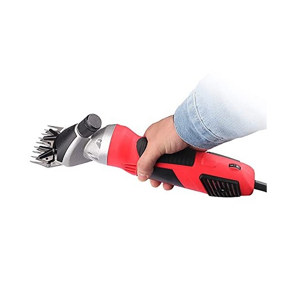 Electric Wool Shears 1000W 6-Speed Professional Heavy-Duty Electric Shears Used to Shave The Hair of Sheep Goats Cattle Farm 