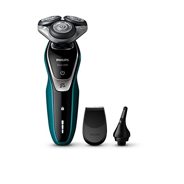 Philips Series 5000 AquaTouch S5550/44 Rasoir pour peau sèche ou humide Avec tondeuse de précision