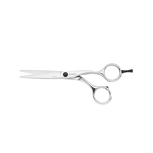 Tondeo Ciseaux de coiffure S-Line Supra Offset, 14 cm, Noir, 0,09 kg