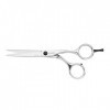 Tondeo Ciseaux de coiffure S-Line Supra Offset, 14 cm, Noir, 0,09 kg