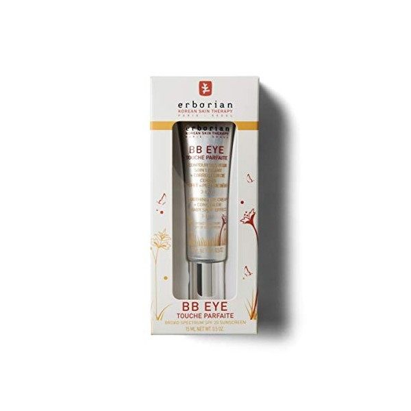 Erborian - Crème BB Eye Touche Parfaite - Soin Contour des Yeux, Anti-Cernes, Effet Peau de Bébé - SPF 20 - Soin du Visage Co