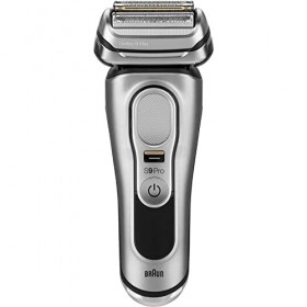 Braun Series 9 Pro 9477CC Rasoir Foil Shaver Tondeuse Noir, Argent