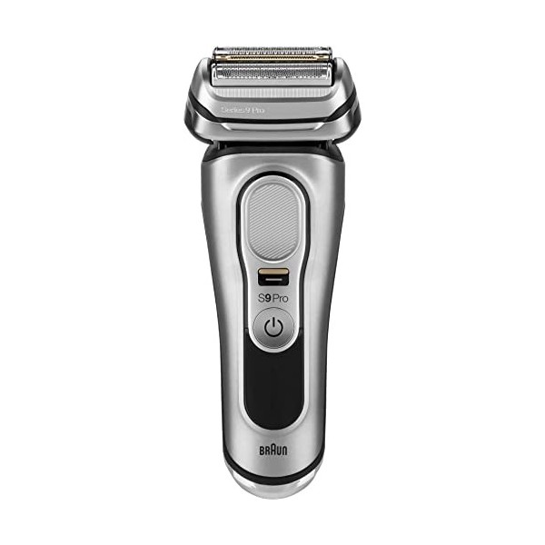 Braun Series 9 Pro 9477CC Rasoir Foil Shaver Tondeuse Noir, Argent