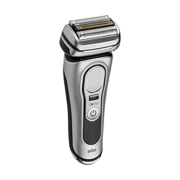 Braun Series 9 Pro 9477CC Rasoir Foil Shaver Tondeuse Noir, Argent