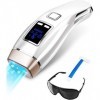 ADITAM Système dépilation au Laser pour Femme 999 999 flashs Appareil dépilation au Laser IPL Permanent et indolore Visage 