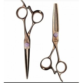 SET DE CISEAUX DE COIFFURE KAMISORI JEWEL3 TAILLE 6 DROITIER
