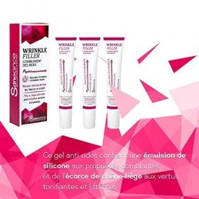 SKINEANCE - Combleur de rides WRINKLE FILLER – Lisse, comble et estompe les rides et ridules - Résultats précis, instantanés 